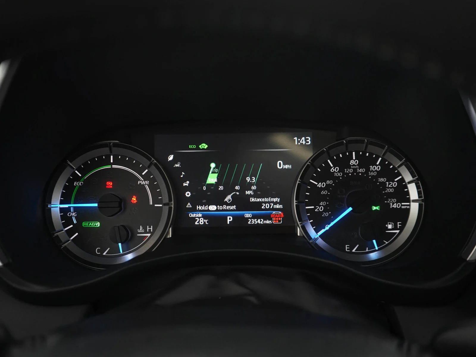 Used 2025 Black Toyota Hybrid XLE AWD (Natl) image 26