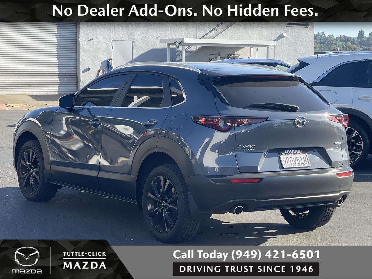 Used 2024 Polymetal Gray Metallic Mazda 2.5 S Carbon Edition image 3
