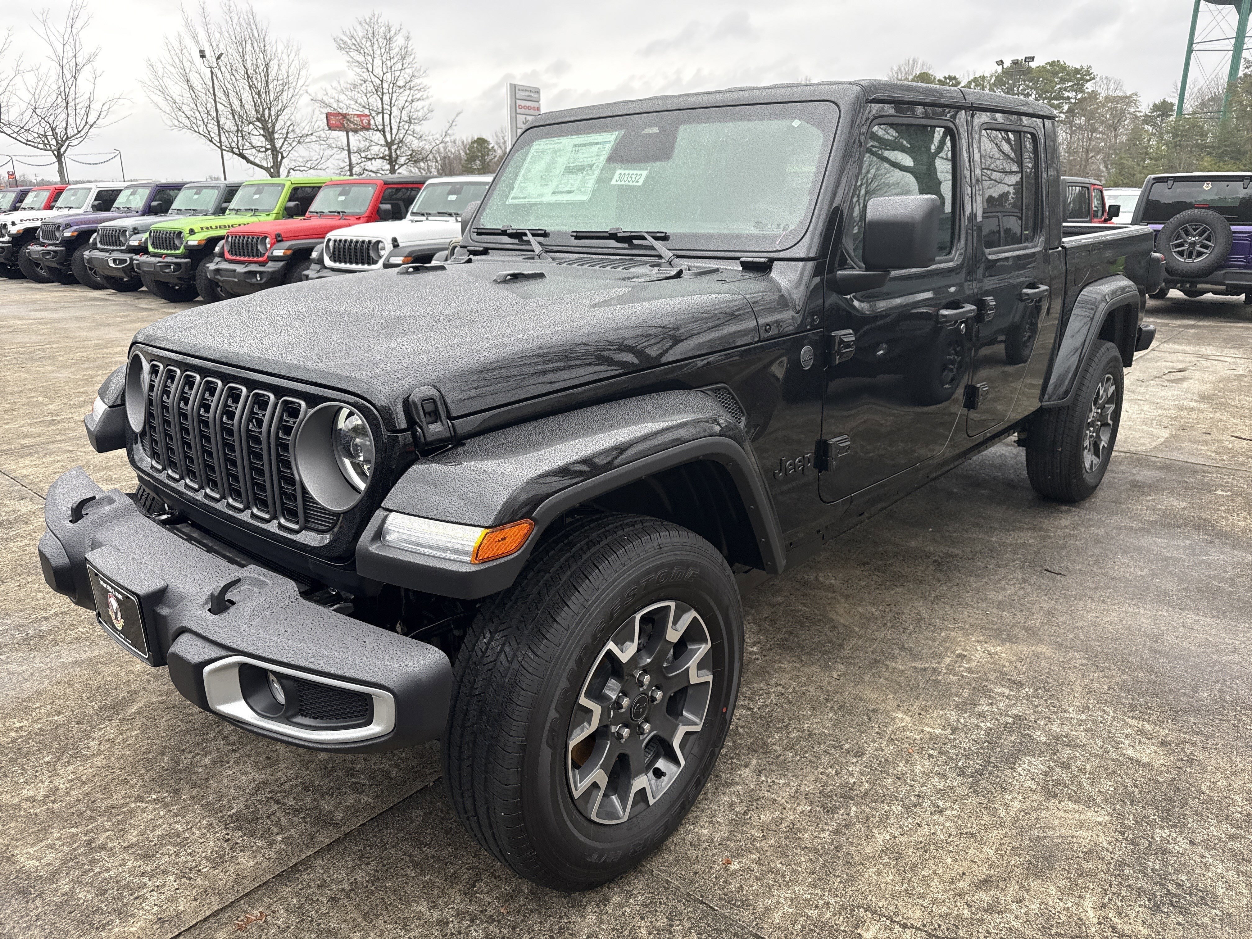 New 2026 Black Clearcoat Jeep Sahara image 3