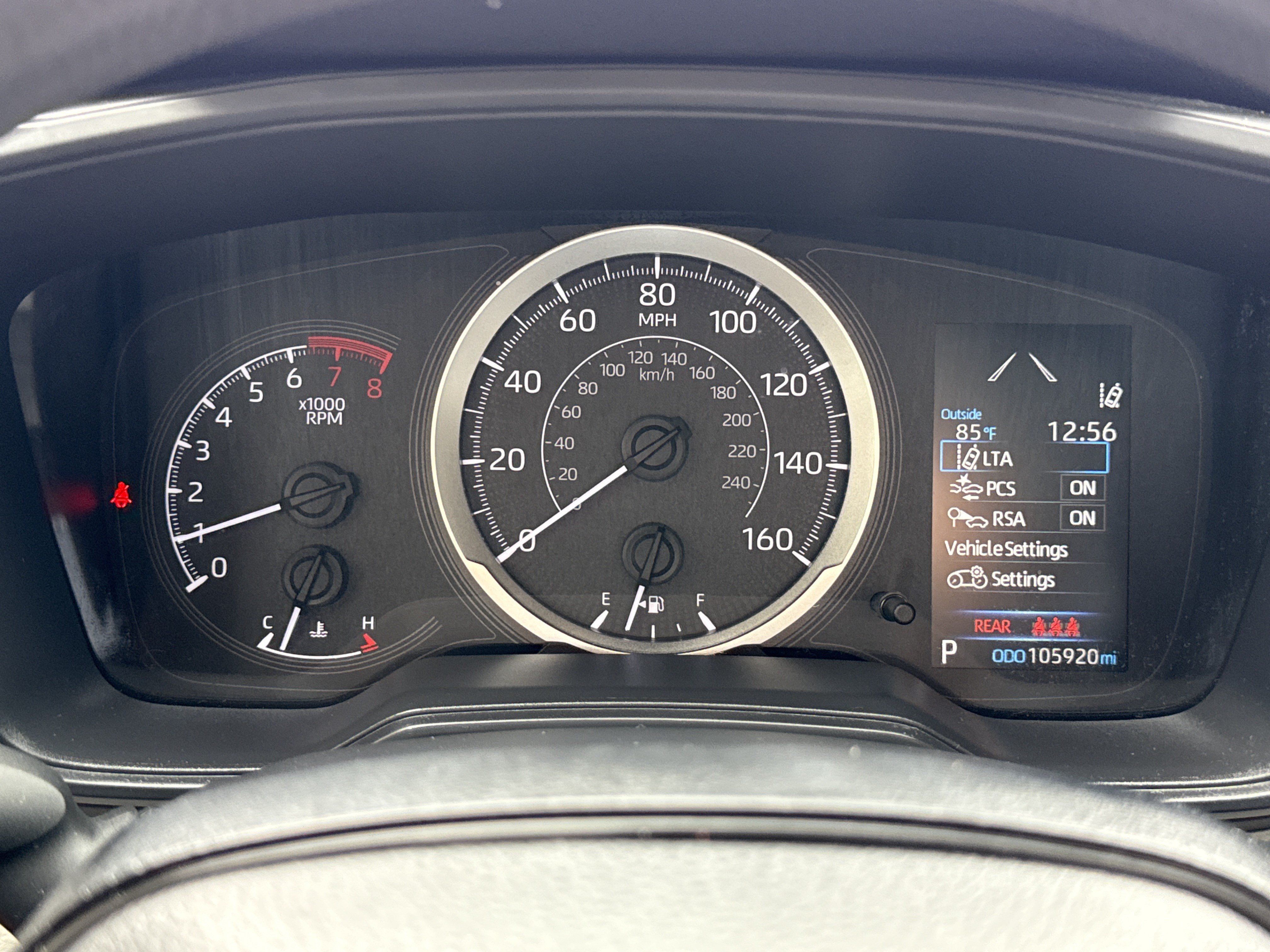 Used 2020 Black Sand Pearl Toyota LE image 17