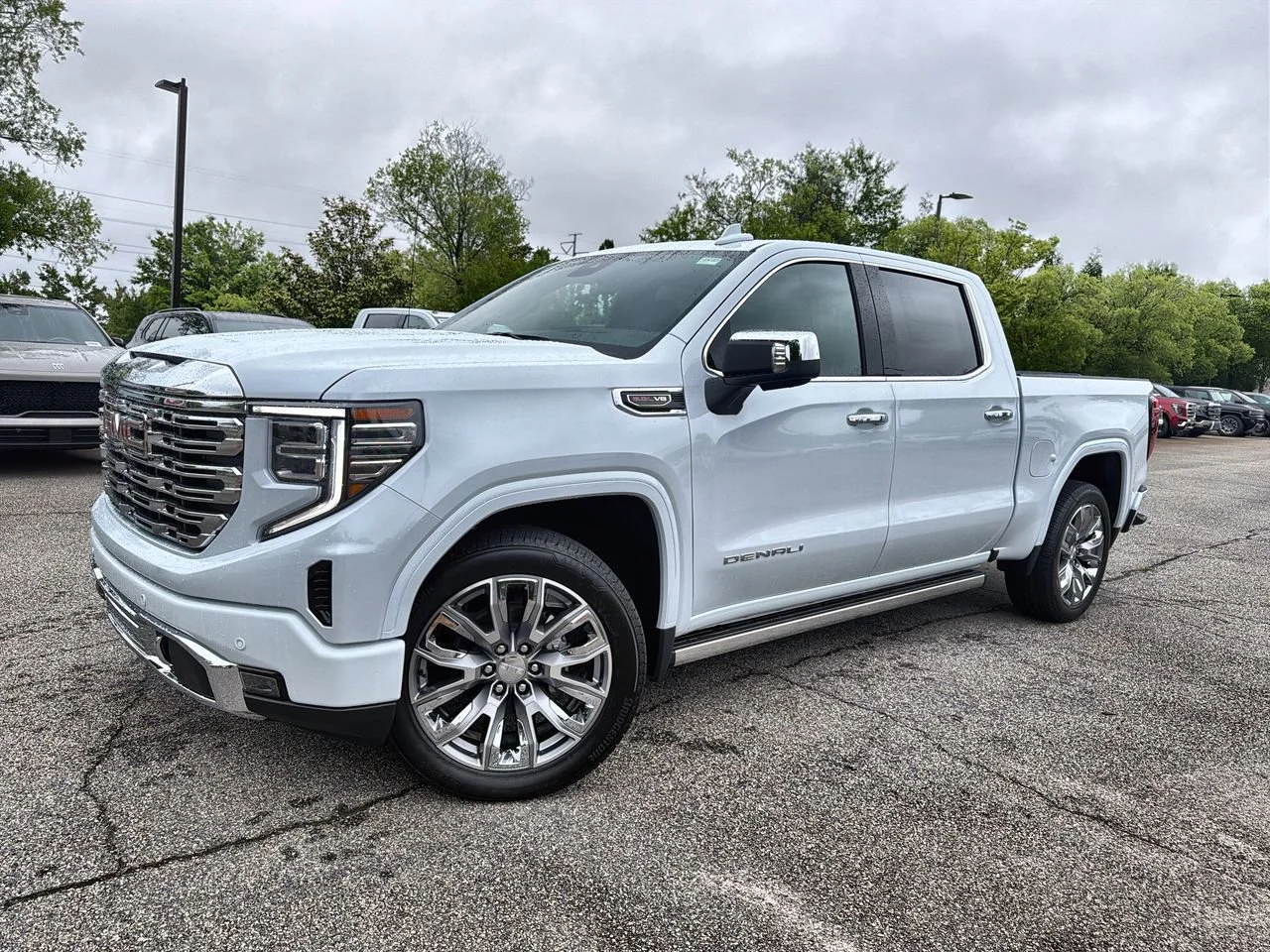 New 2026 Glacier White Tricoat GMC Denali image 1