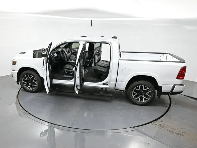 Used 2025 Bright White Clearcoat Ram Laramie image 42