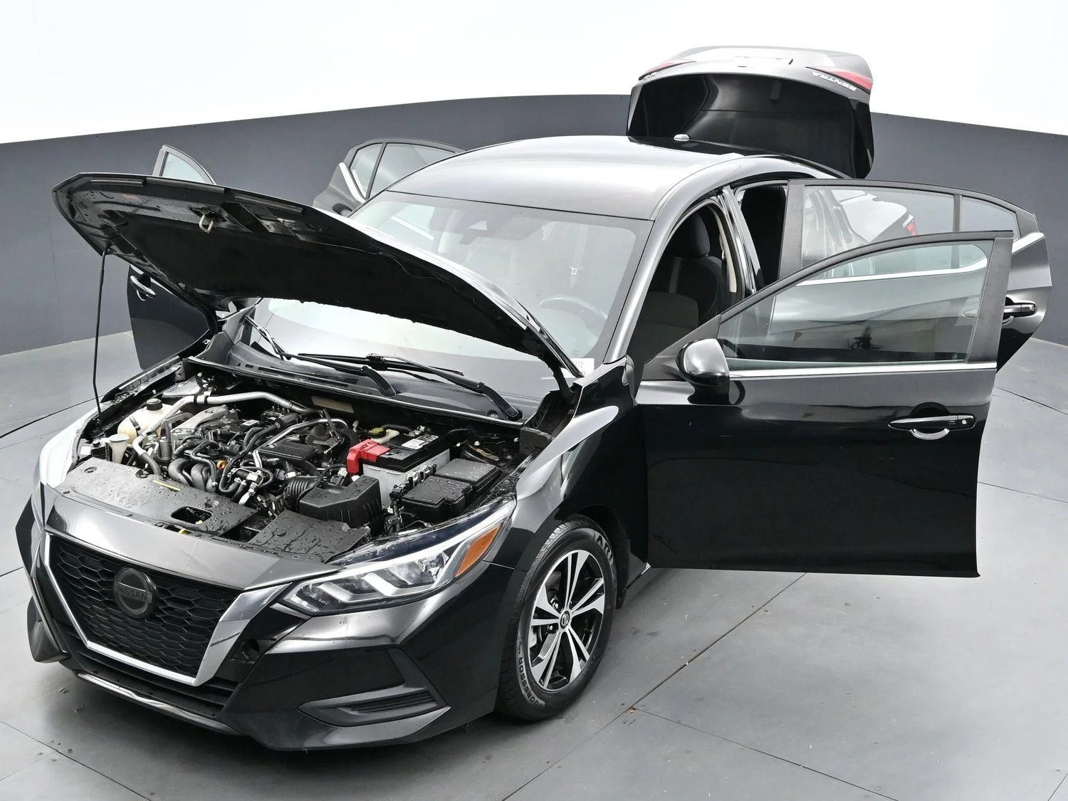 Used 2021 Black Nissan SV image 37