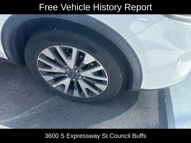 Used 2020 White Ford Titanium image 3