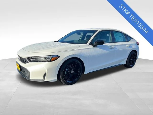 New 2026 Platinum White Pearl Honda Sport image 3