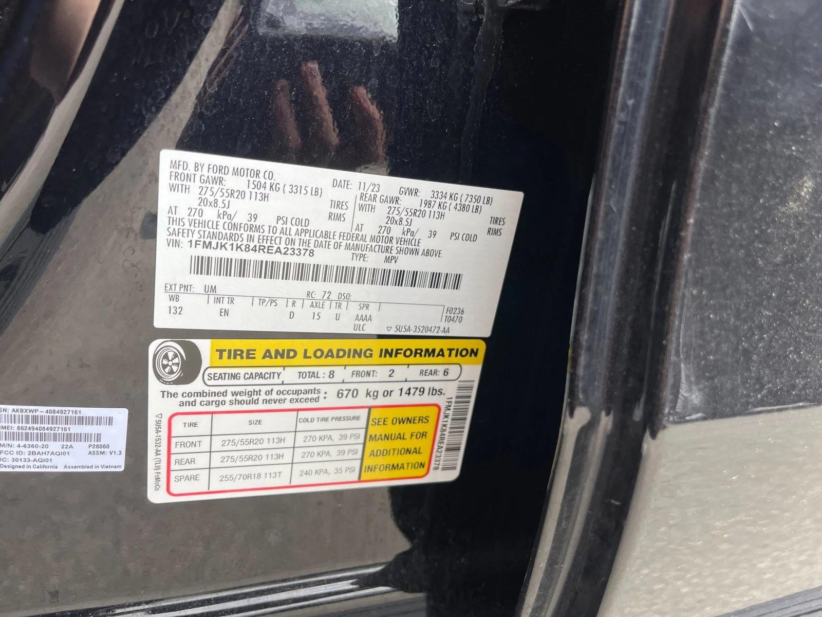 Used 2024 Black Ford Limited image 35