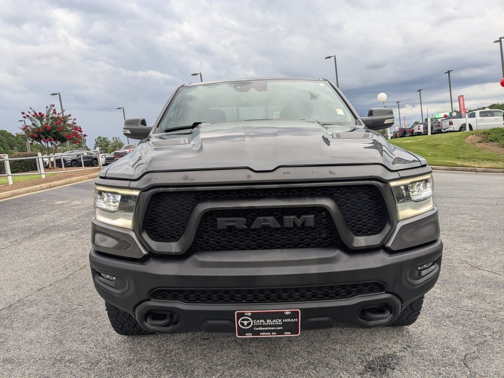 Used 2022 Granite Crystal Metallic Clearcoat Ram Rebel image 2