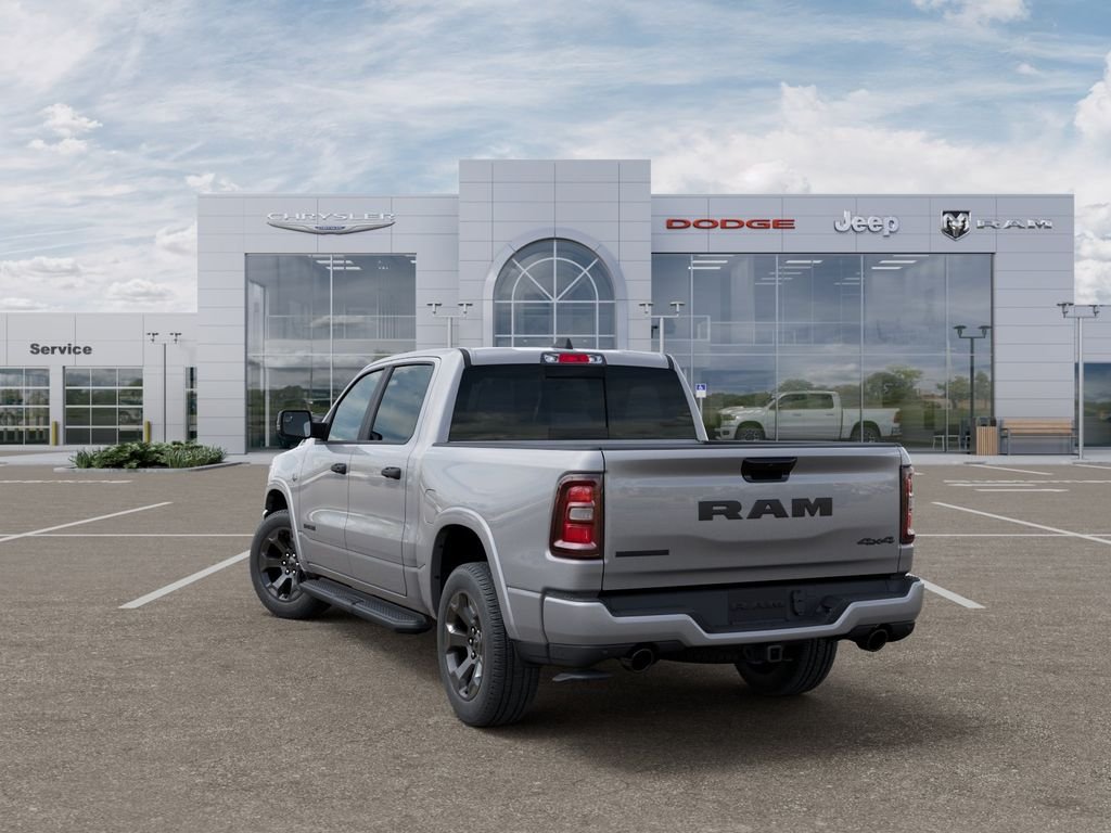 New 2026 Billet Silver Metallic Clear-Coat Exterior Paint RAM Big Horn/Lone Star image 3