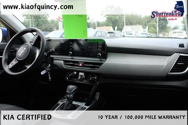 Used 2024 Blue Kia LX image 9