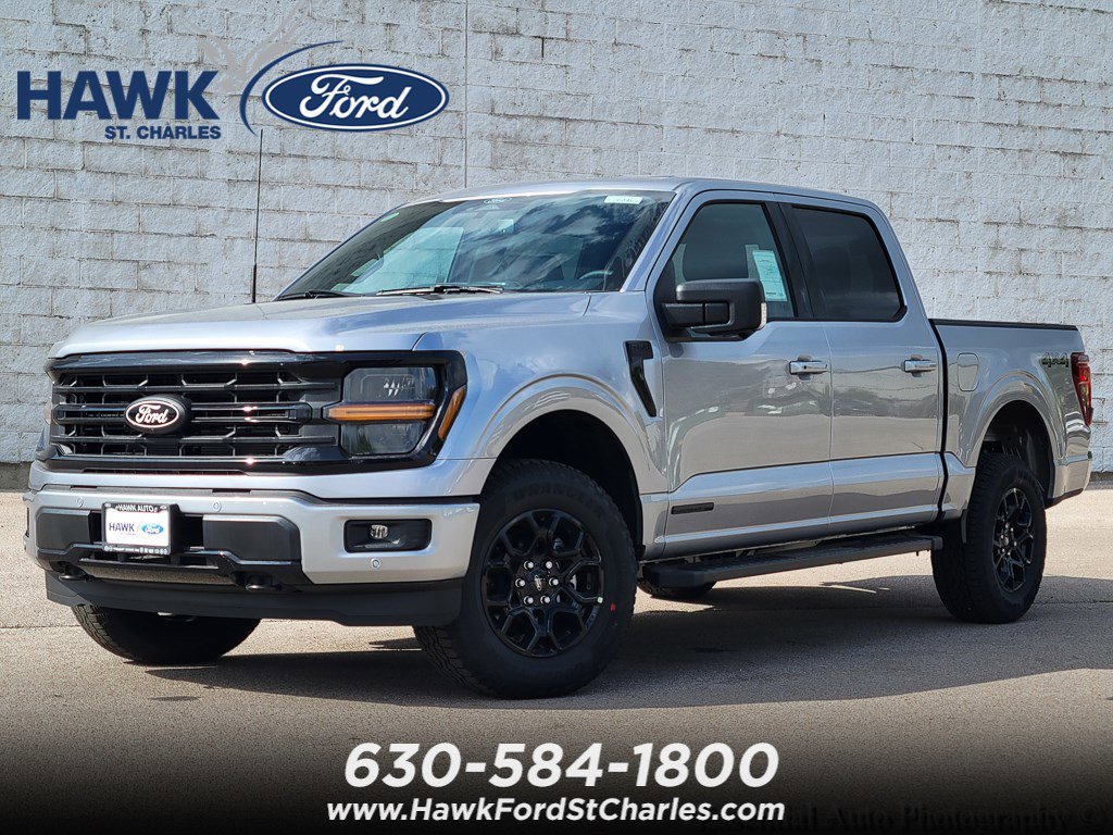 New 2026 Iconic Silver Metallic Ford XLT image 1