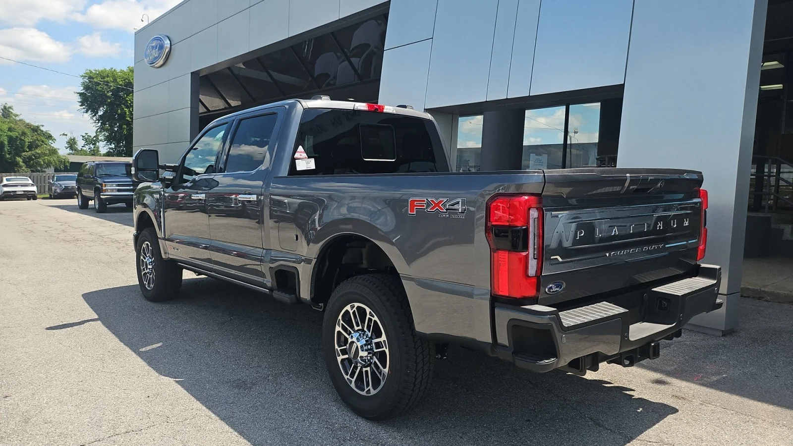 New 2026 Carbonized Gray Metallic Ford Platinum 4WD image 3