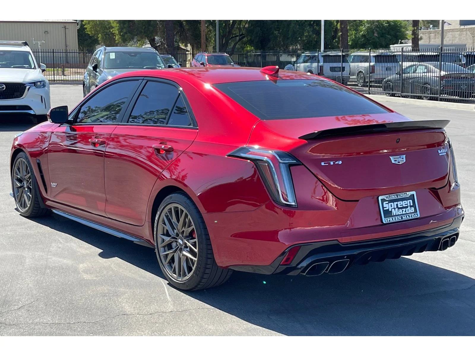 Used 2025 Radiant Red Tintcoat Cadillac Blackwing image 4