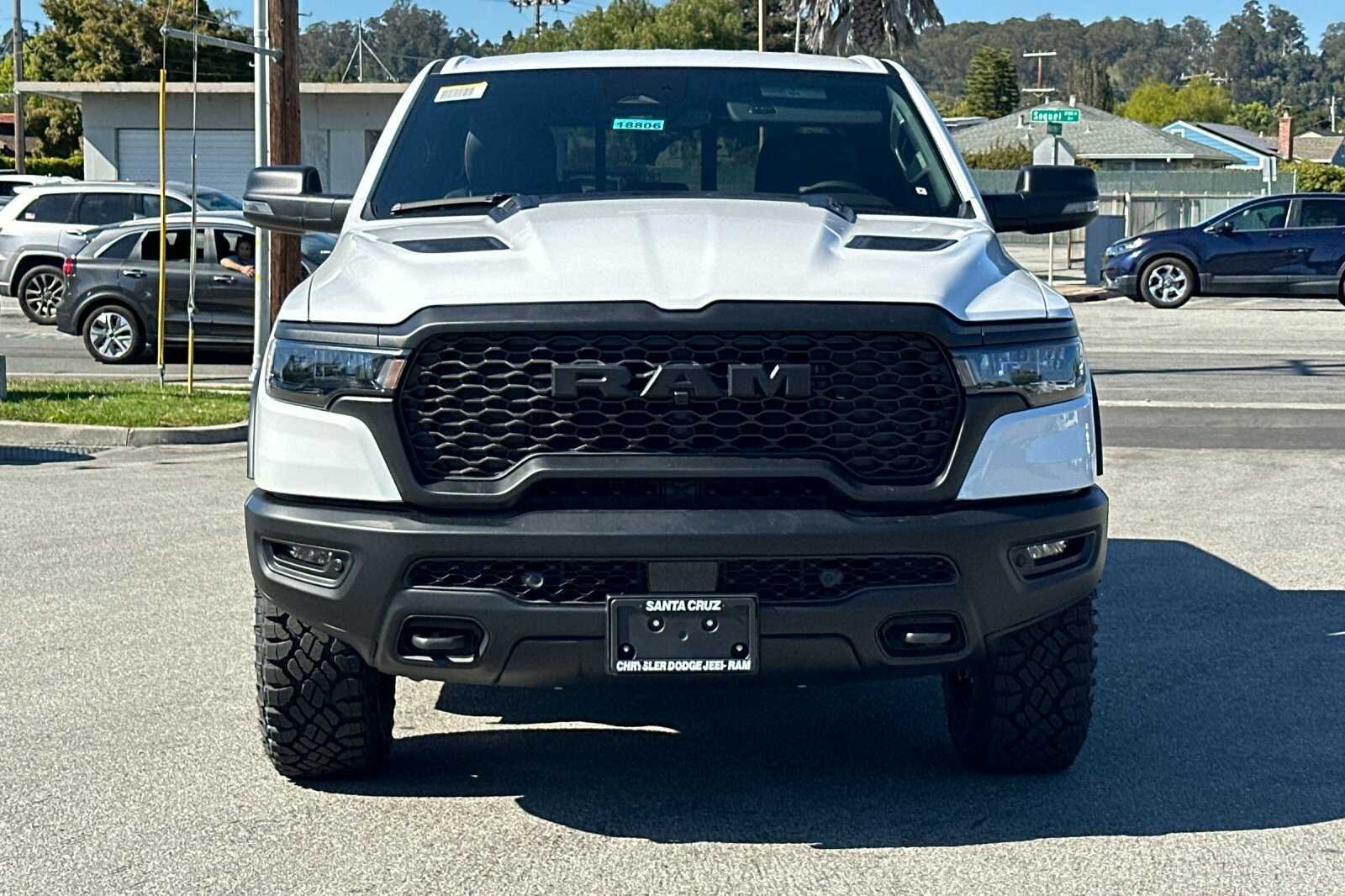 New 2026 Bright White Clear-Coat Exterior Paint RAM REBEL image 9