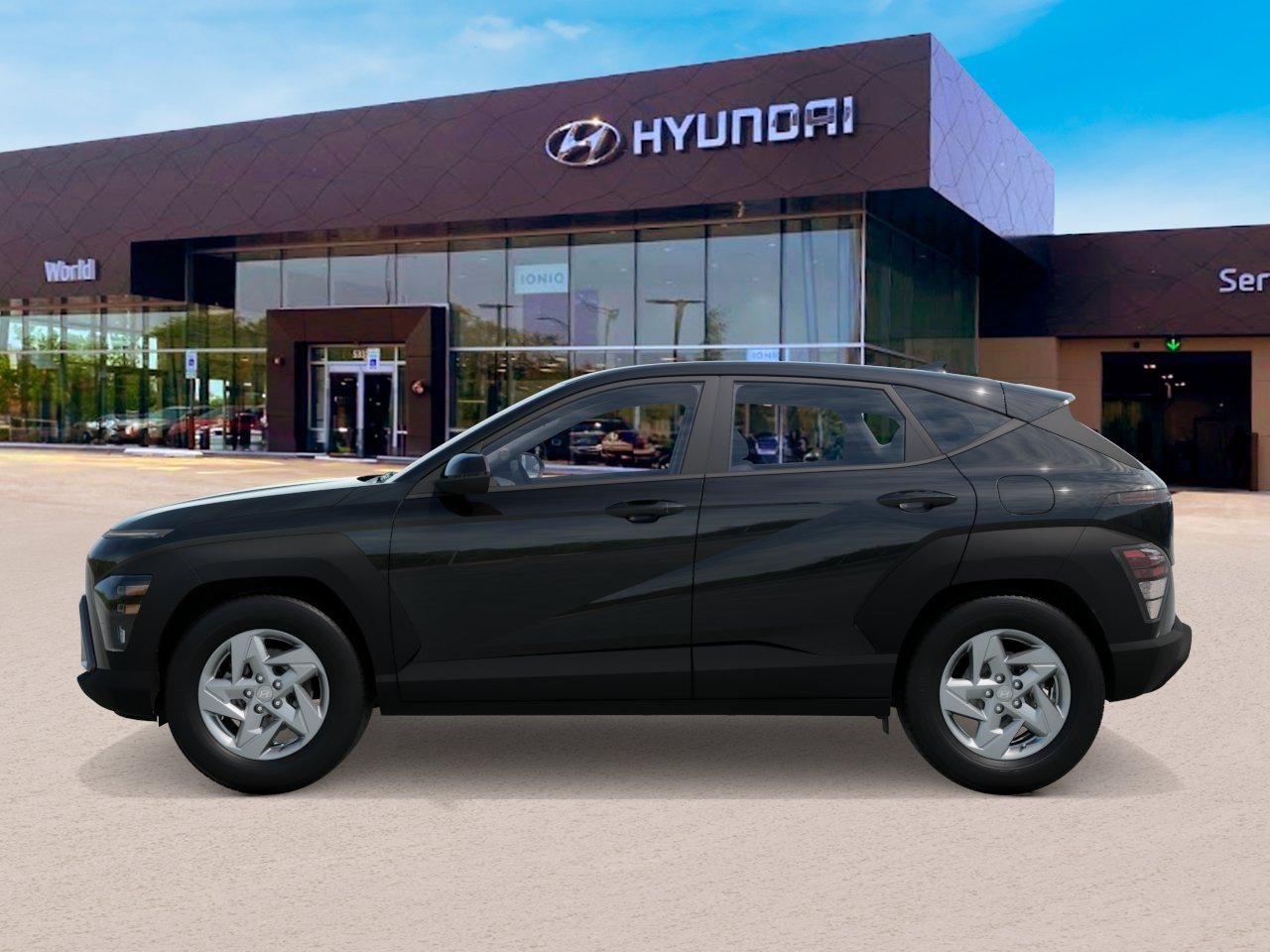 New 2026 Abyss Black Pearl Hyundai SE FWD image 3