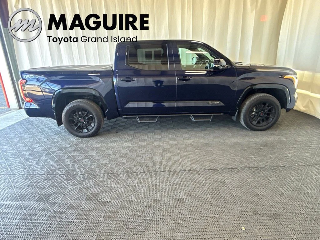 Used 2024 Blue Toyota Platinum image 2