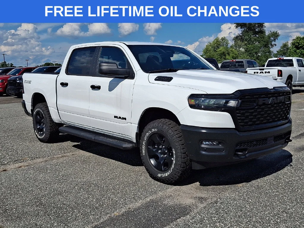 New 2026 Bright White Clear-Coat Exterior Paint RAM Warlock image 1