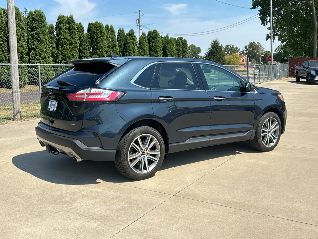 Used 2024 Stone Blue Metallic Ford Titanium image 4