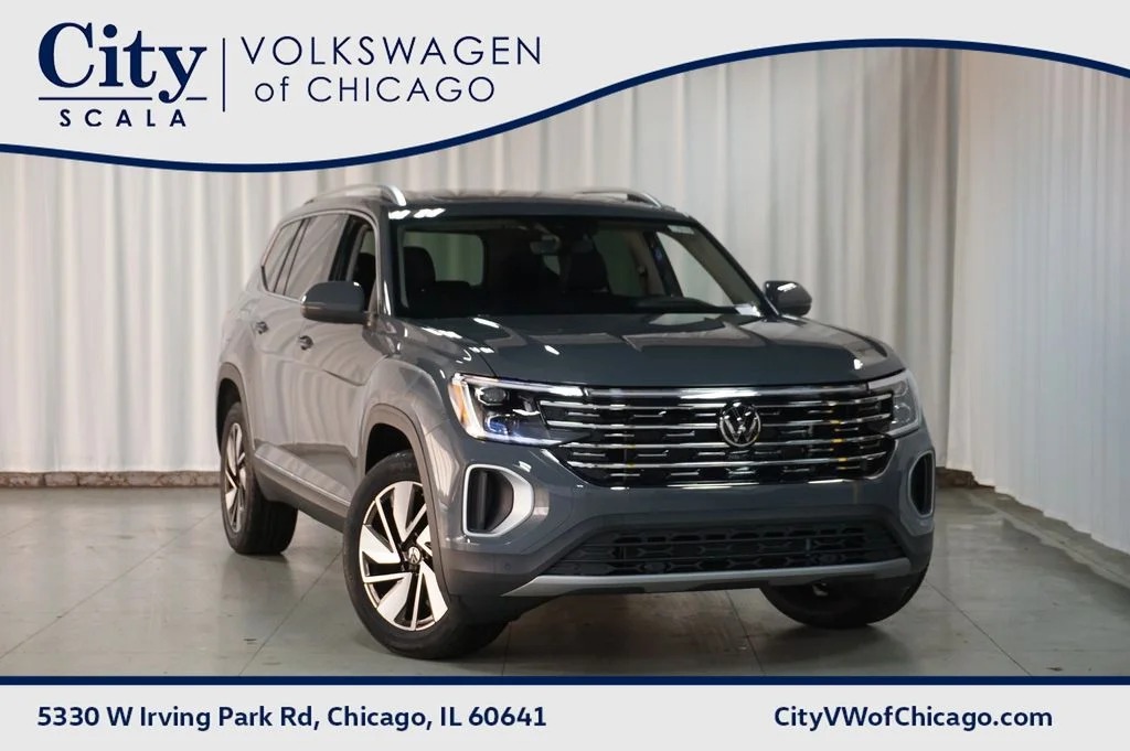 New 2026 Pure Gray Volkswagen SEL image 1