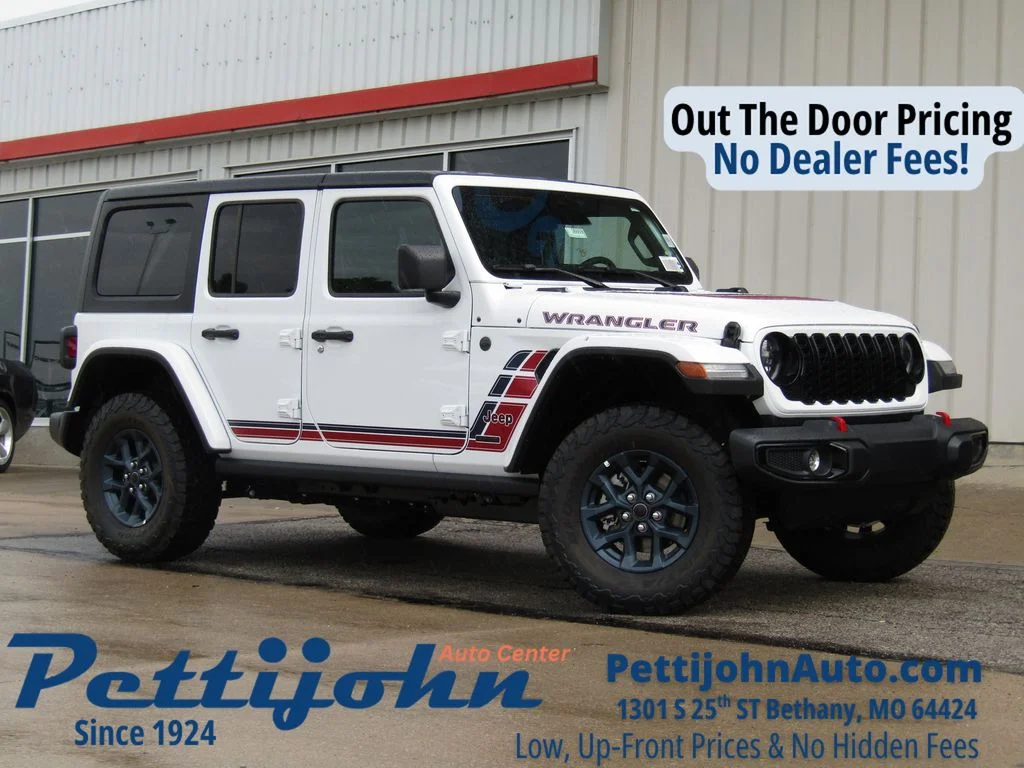 New 2026 Bright White Clearcoat Jeep Willys image 1