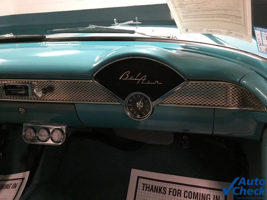 Used 1955 Blue Chevrolet Coupe image 32