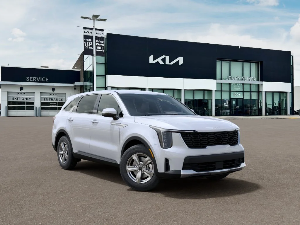 New 2026 Glacial White Pearl Kia LX image 8