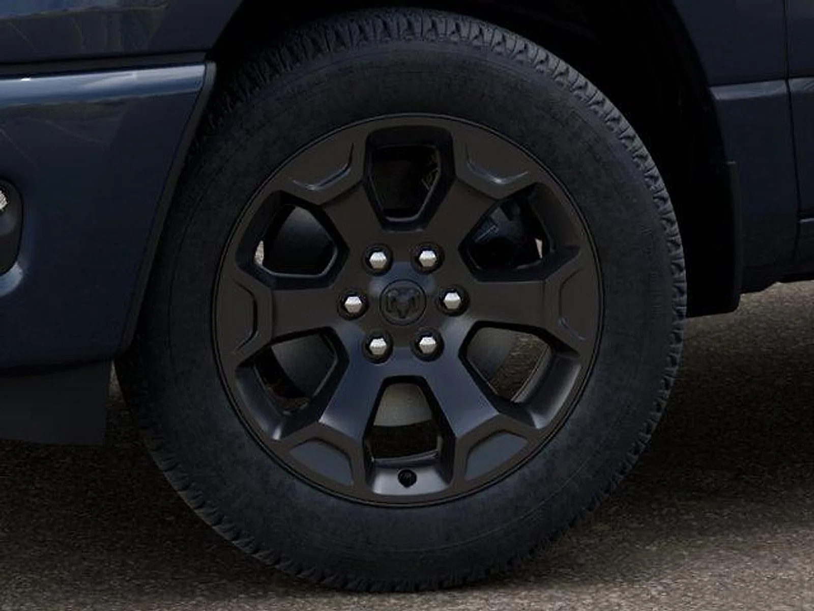 New 2026 Forged Blue Metallic Exterior Paint RAM Express Crew Cab 4x4 6