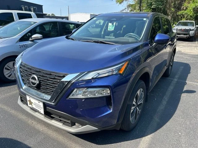 Used 2023 Blue Nissan SV image 1