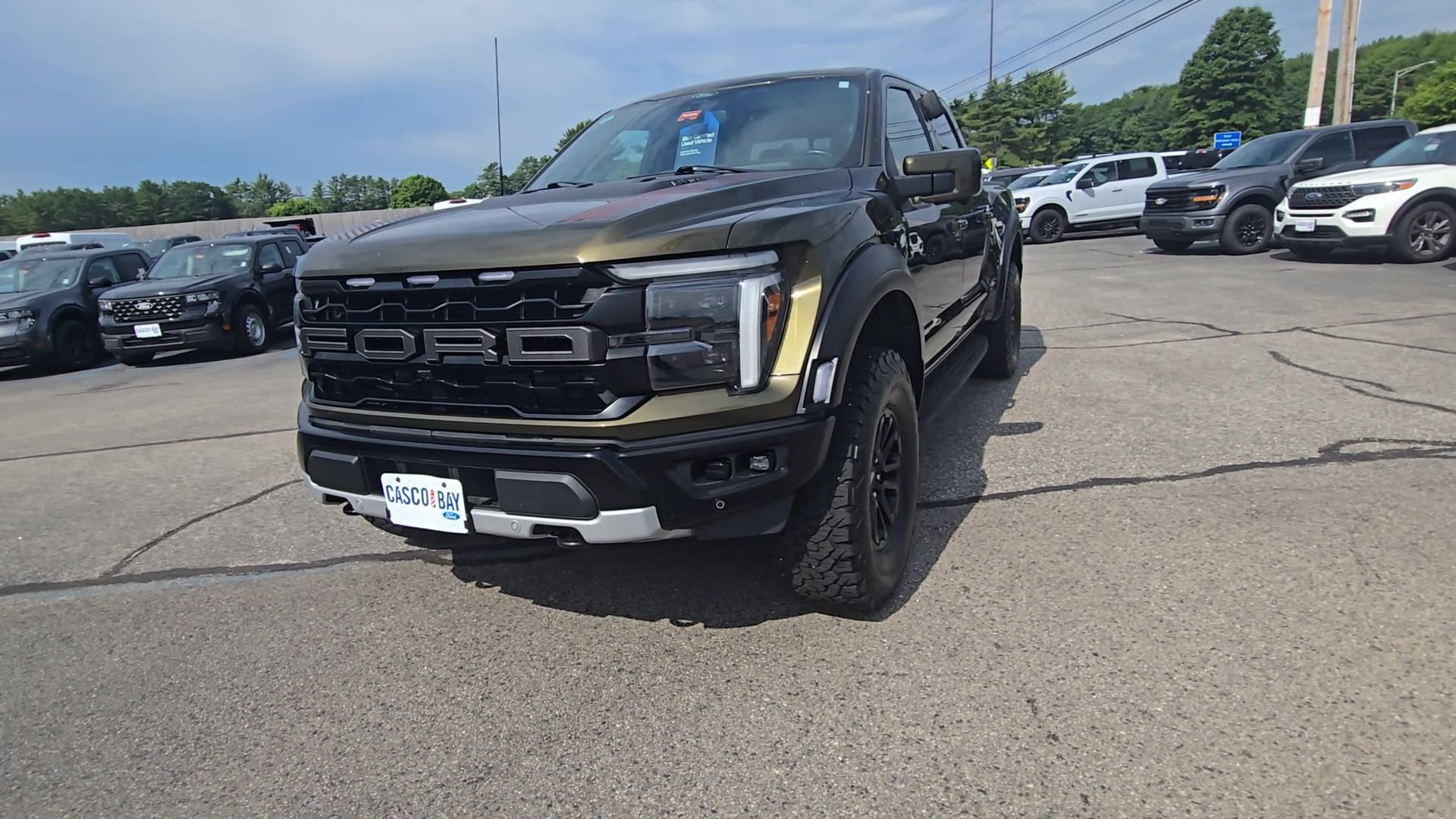 Certified Used 2024 Green Ford Raptor image 15