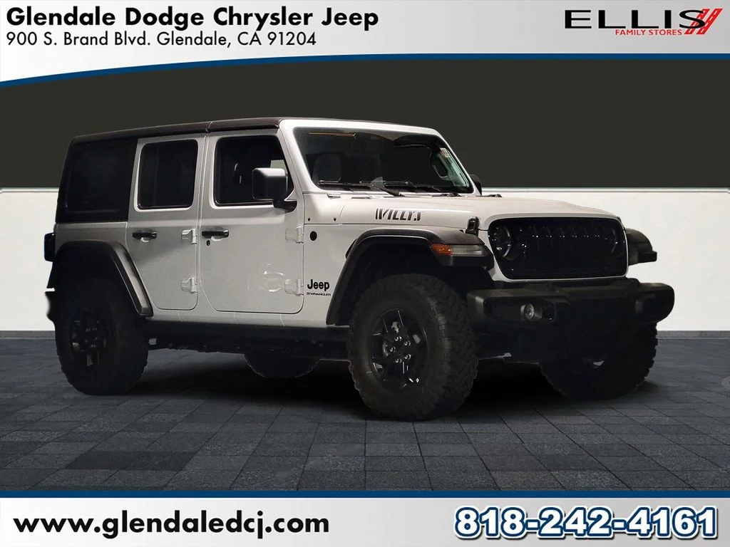 New 2026 Bright White Clear-Coat Exterior Paint Jeep Willys image 1