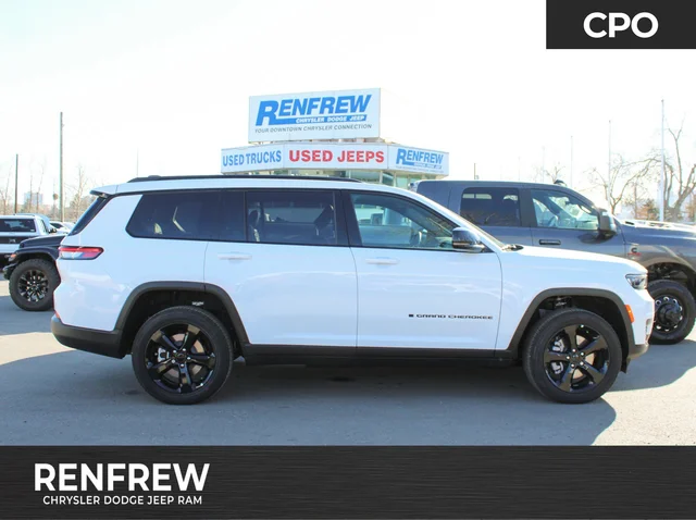 2025 Jeep Grand Cherokee L Altitude * V6 | Heated Leather Seats | Sunroof | Adaptive Cruise | Remote Start | Backup Camera