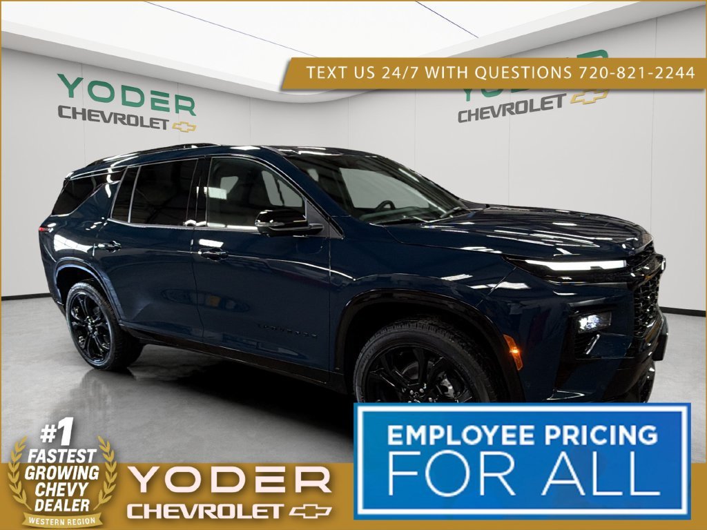 New 2027 Twilight Blue Chevrolet RS image 1