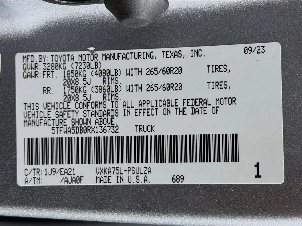 Used 2024 Silver Toyota Limited image 28