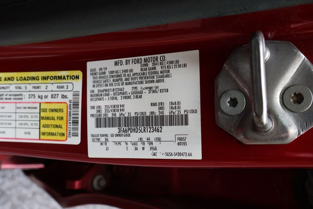 2020 Ford Fusion SE - Photo 50
