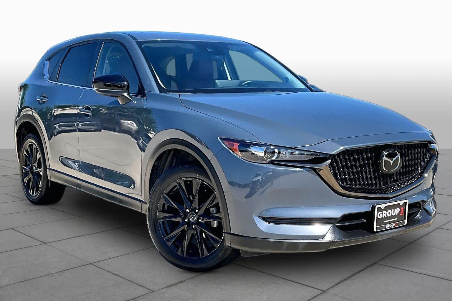 Used 2021 Polymetal Gray Mazda Carbon Edition image 3