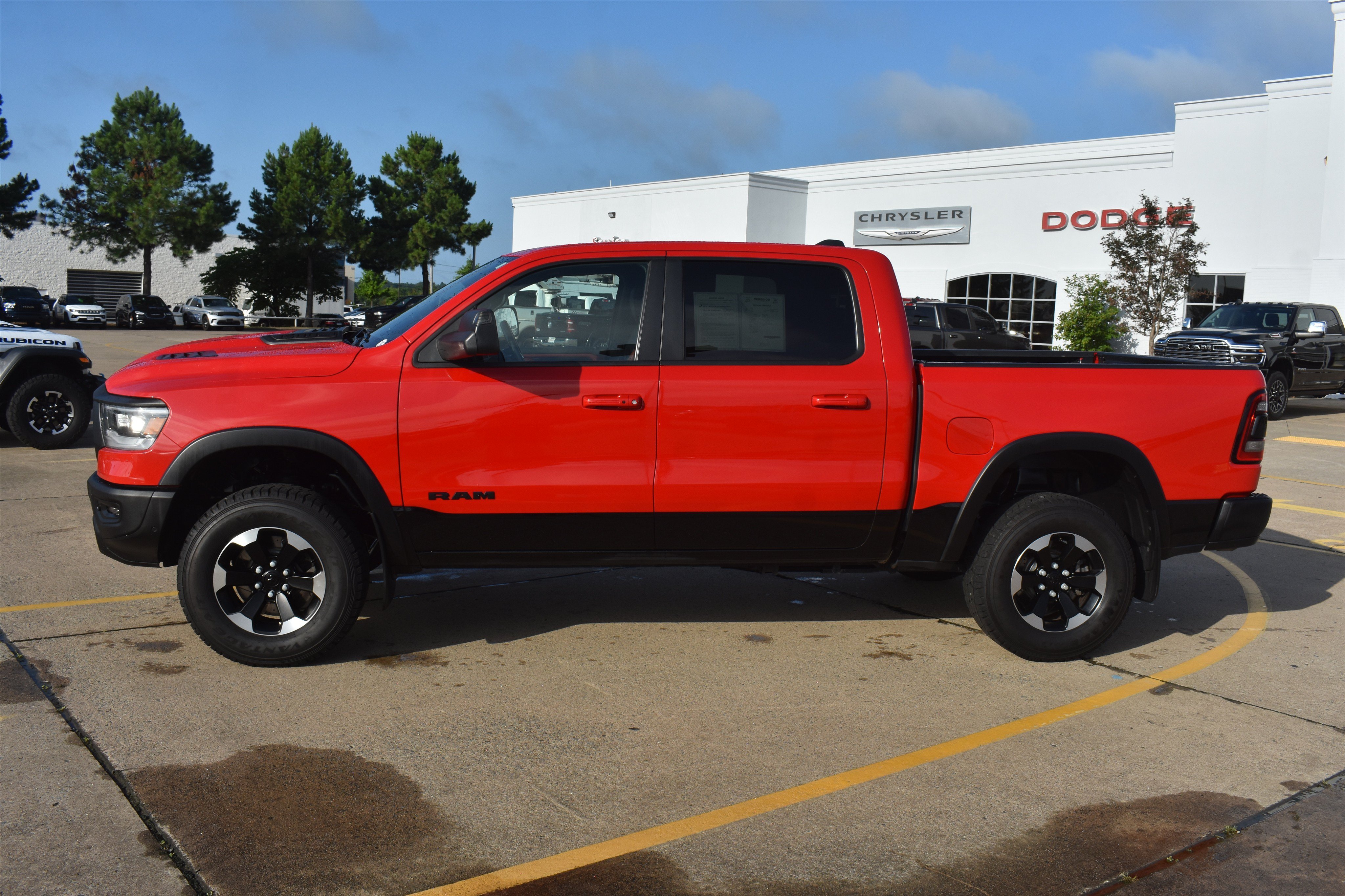Used 2022 Flame Red Clearcoat Ram Rebel image 10