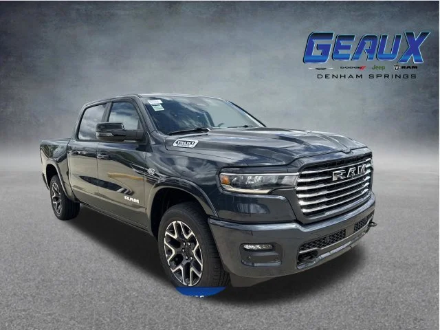 New 2027 Forged Blue Metallic Exterior Paint RAM Laramie image 1