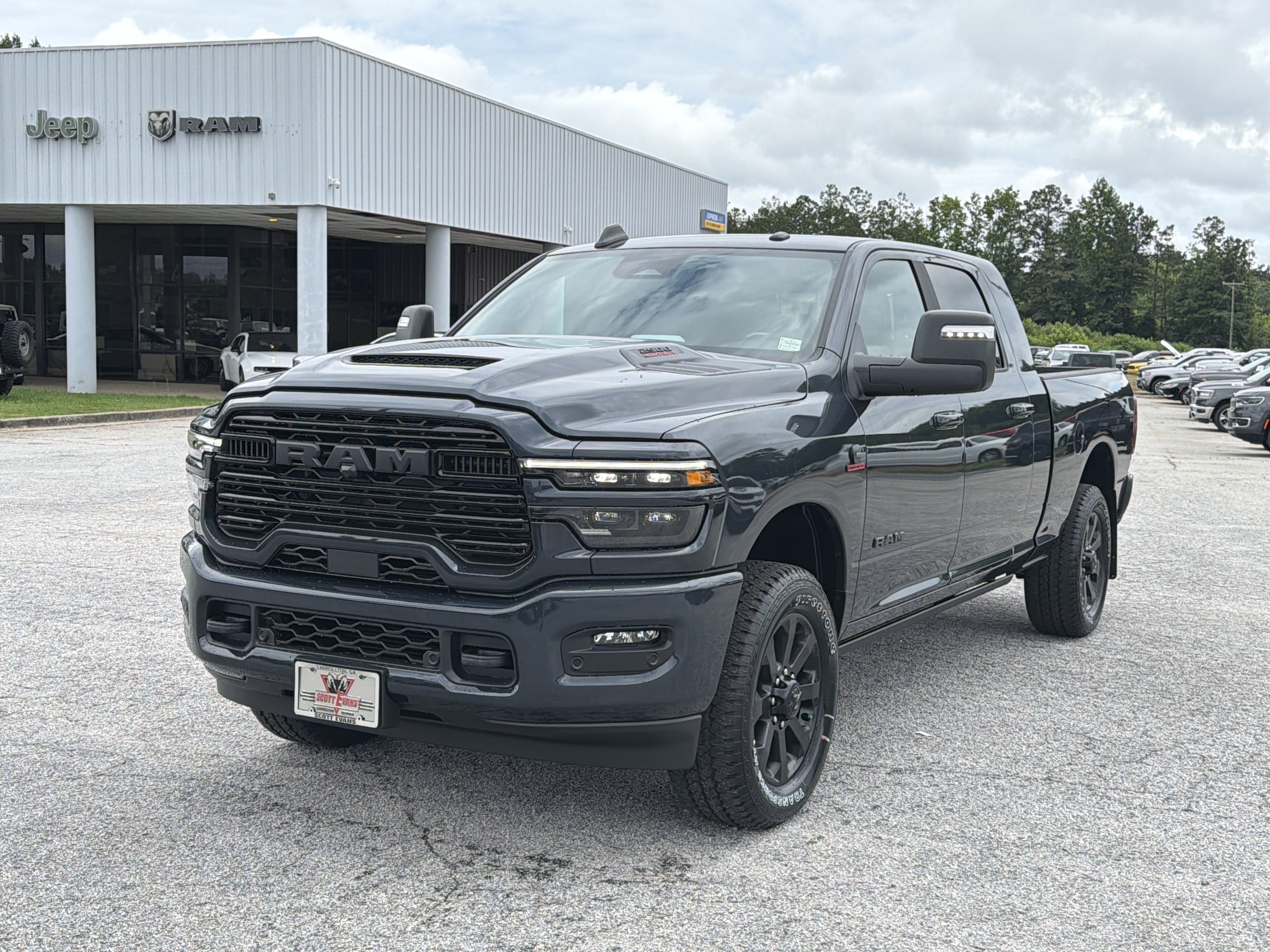 New 2026 Forged Blue Metallic Exterior Paint RAM Laramie image 4