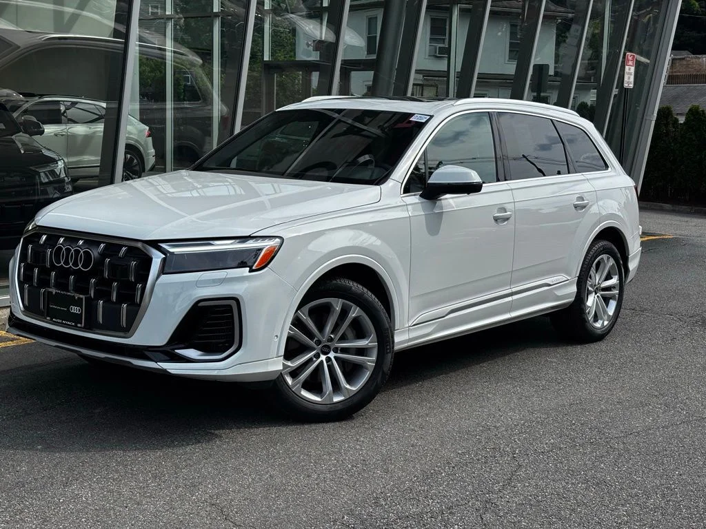 New 2025 White Audi 55 Premium Plus image 1