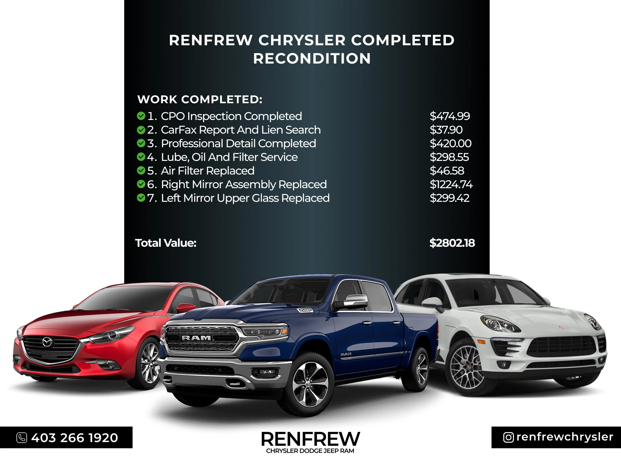 Certified Used 2024 Blue RAM Laramie* | Diesel | 5th Wheel & Gooseneck | Apple CarPlay | 3M PPF | Night Edition image 2