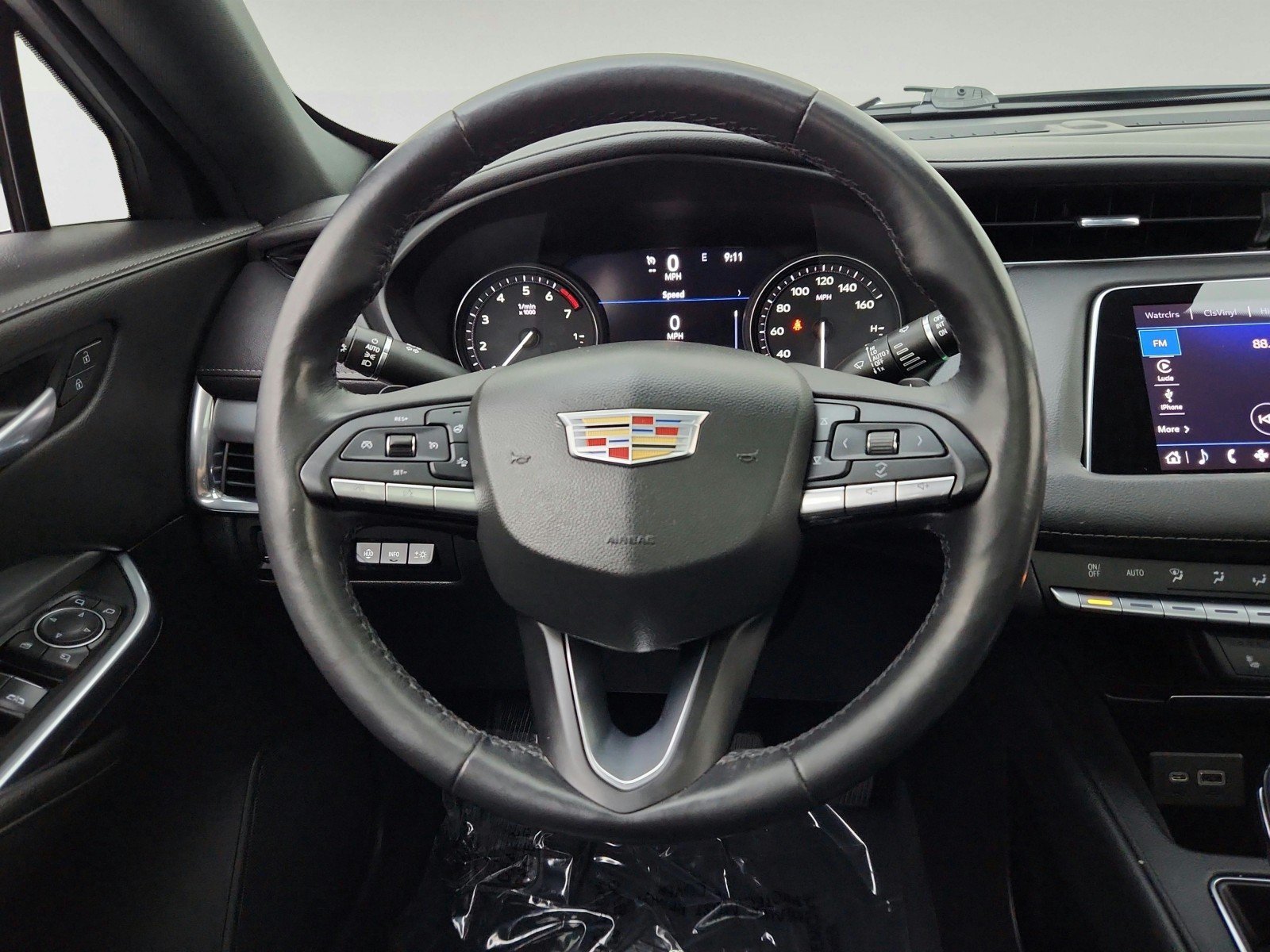 Used 2021 Crystal White Tricoat Cadillac FWD Premium Luxury image 30
