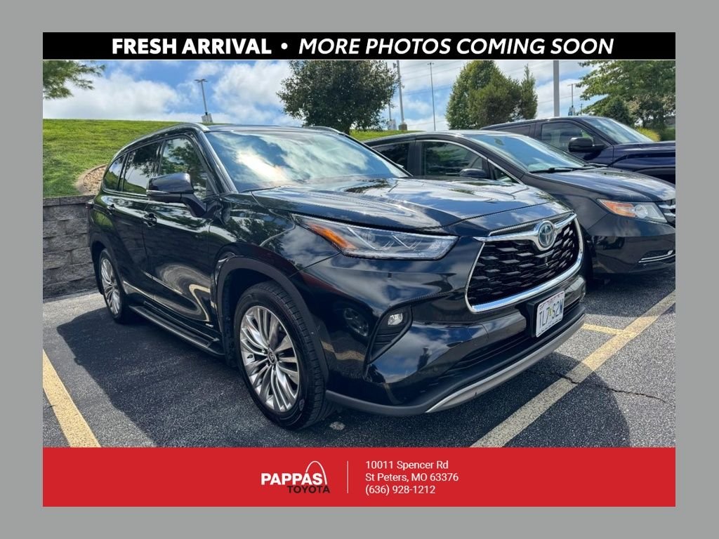Used 2024 Black Toyota Platinum image 1