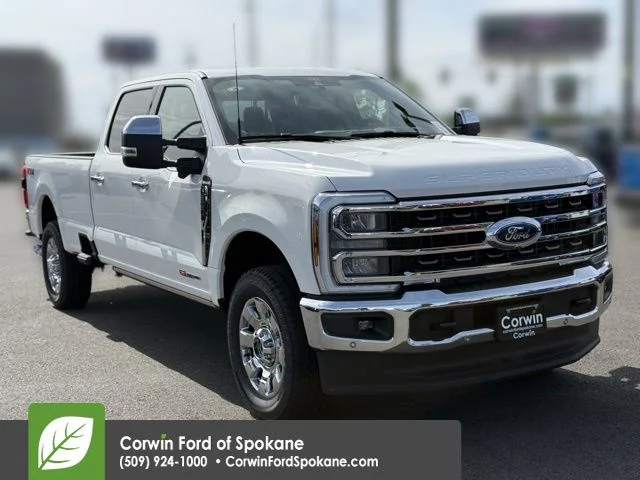 New 2026 Star White Metallic Tri-Coat Ford F-350® King Ranch® image 1