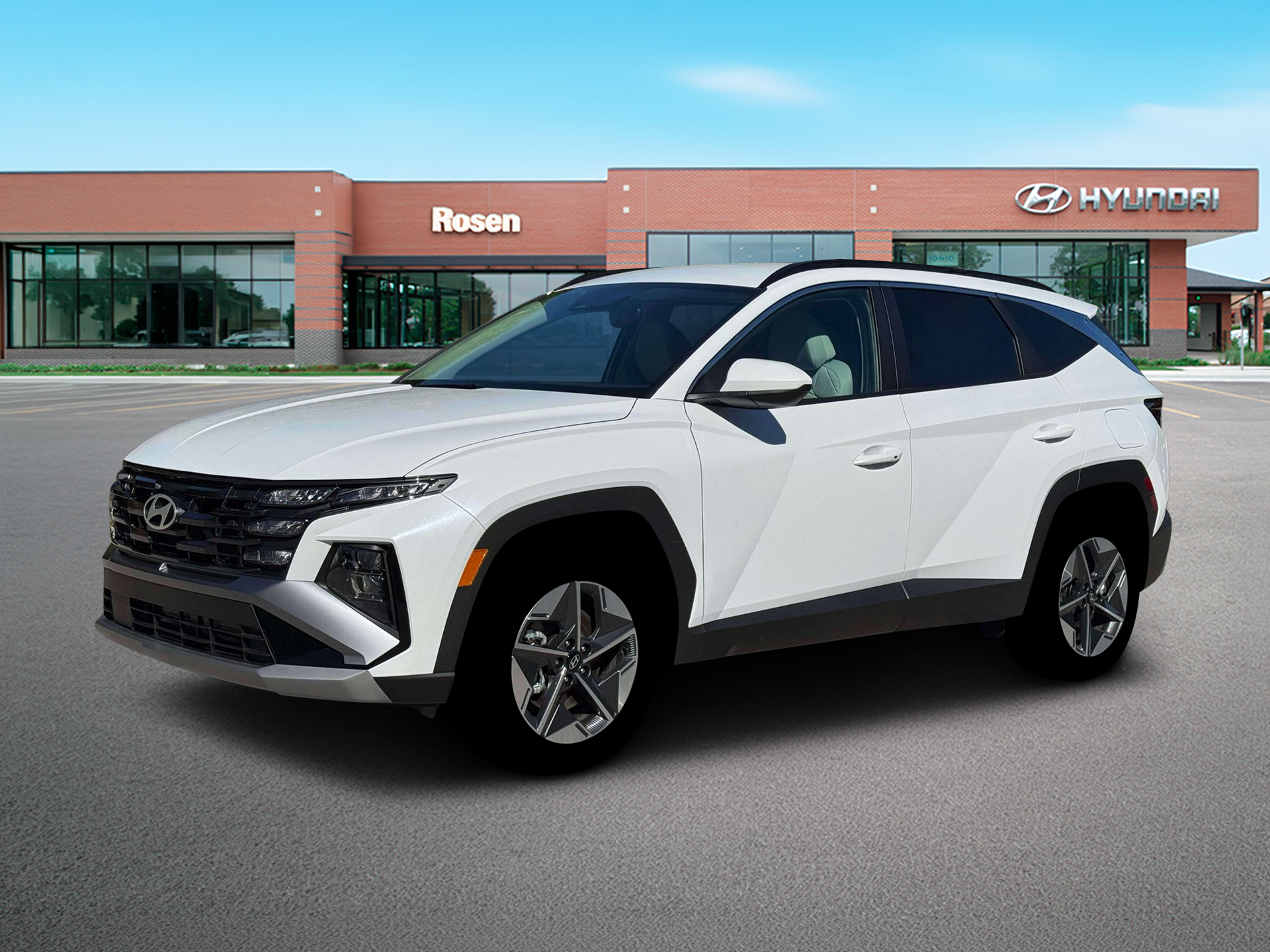 New 2026 White Hyundai SEL AWD image 2
