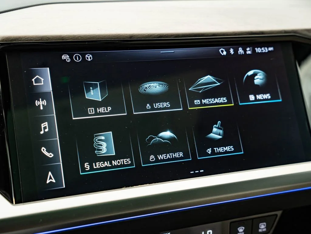 Used 2023 Mythos Black Metallic Audi Premium Plus image 32
