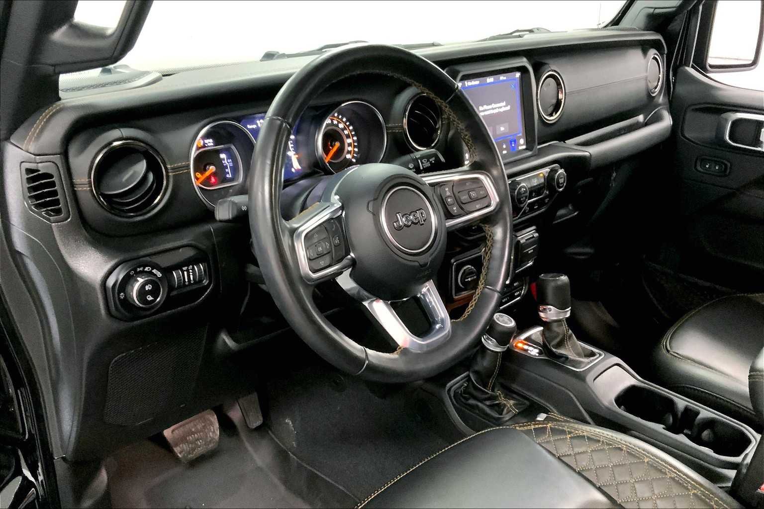 Used 2022 Black Clearcoat Jeep High Altitude image 15