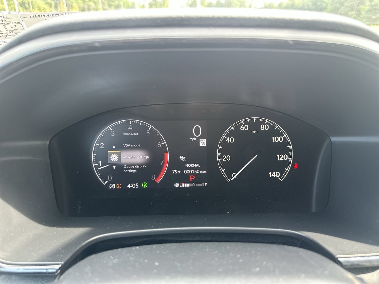 New 2026 Radiant Red Metallic Honda AWD LX image 15