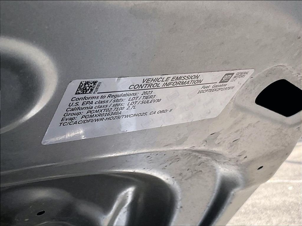 Used 2023 Gray Chevrolet Trail Boss image 34