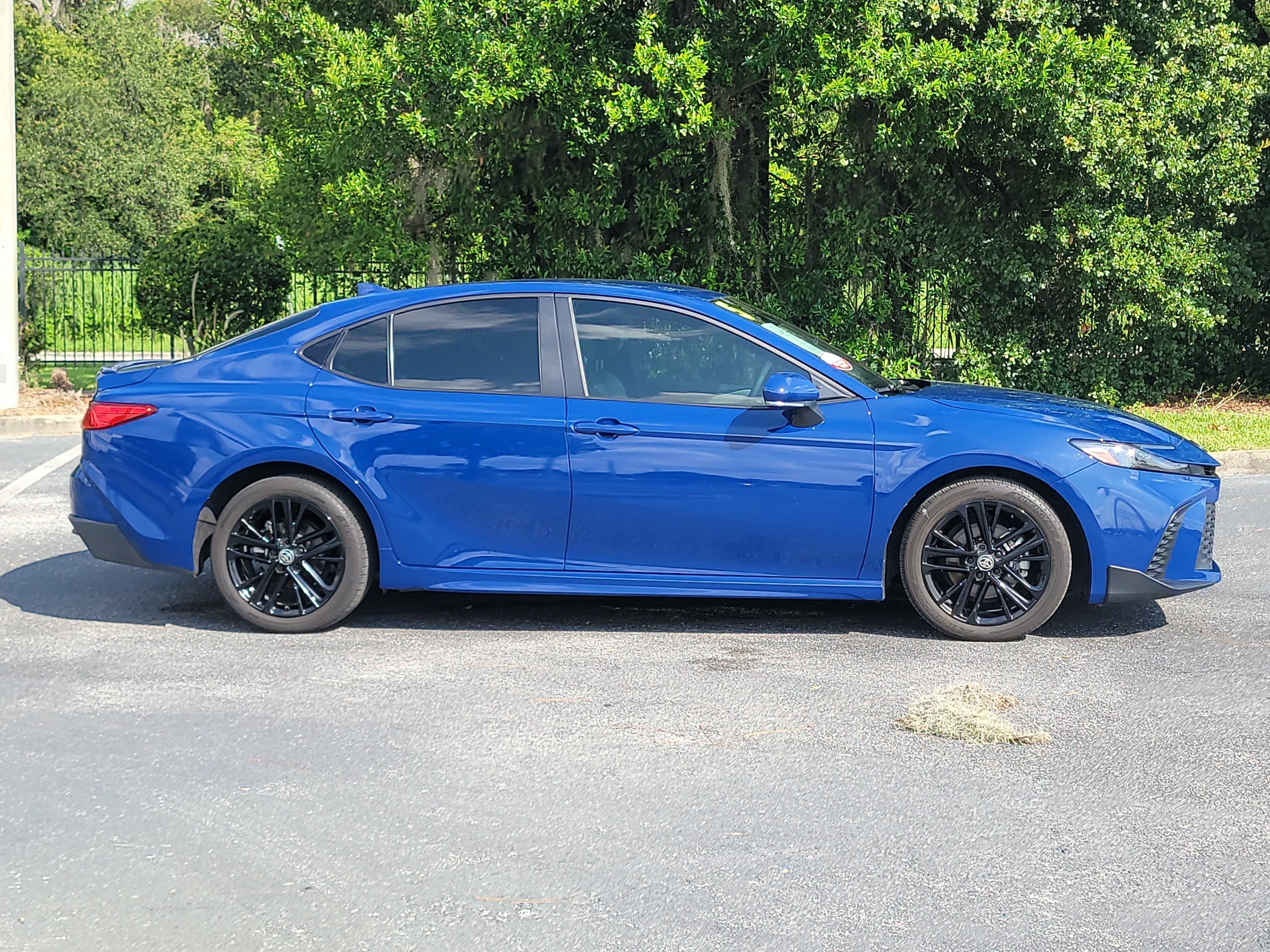 Used 2025 Blue Toyota SE image 7