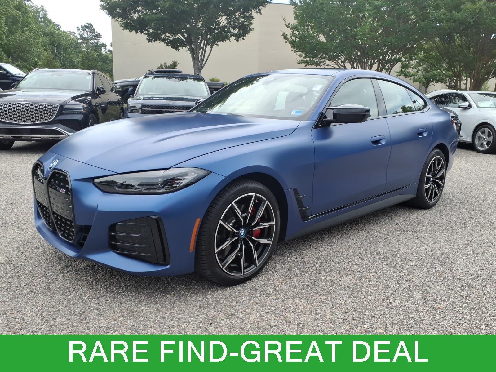 Used 2023 Frozen Portimao Blue Metallic BMW M50 image 1