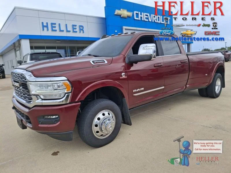 Used 2024 Delmonico Red Pearlcoat Ram Limited image 1